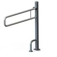 Поручень для инвалидов откидной отдельно стоящий ПО-06.05.915.100.970.Н Поручень для инвалидов откидной отдельно стоящий ПО-06.05.915.100.970.Н