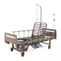 Кровать механическая MED-MOS YG-6 ЛДСП венге с туалетом Кровать механическая MED-MOS YG-6 ЛДСП венге с туалетом