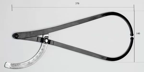 МЖ- 9/45 Тазомер акушерский металлический ТА-М-МИЗ МЖ- 9/45 Тазомер акушерский металлический ТА-М-МИЗ