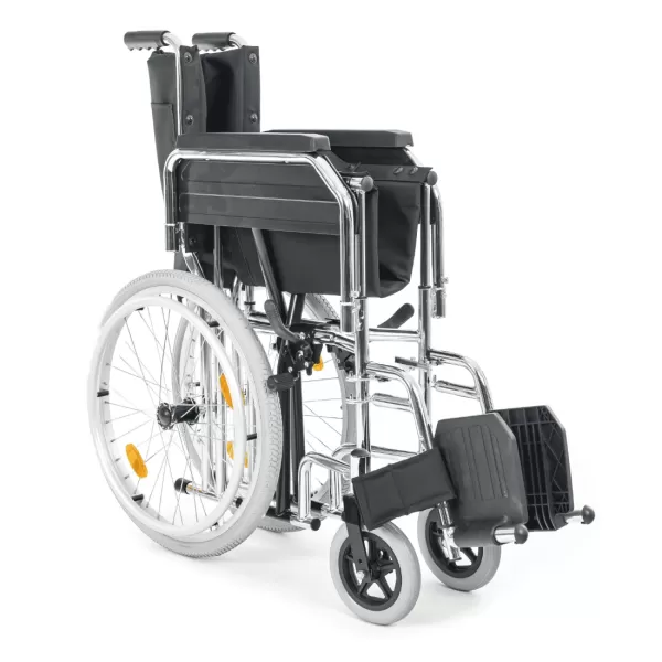 Кресло-коляска МЕТ TRANSIT 150 для узких проходов, ширина сиденья 48 см, колеса пневматические Кресло-коляска МЕТ TRANSIT 150 для узких проходов, ширина сиденья 48 см, колеса пневматические