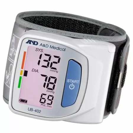 Тонометр автоматический на запястье AND UB-402
