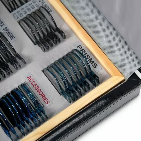 Набор на 103 пробных очковых линз Армед в металлической обойме с оправой с поверкой