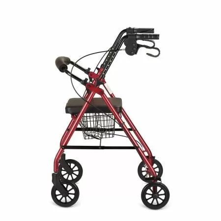 Ходунки-роллаторы Армед KR966LH с сиденьем, корзиной и повышенной грузоподъемностью до 120 кг