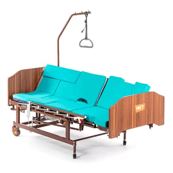 Кровать электрическая MET REVEL L, артикул 17154, удлиненное ложе 207 см, кардиокресло, туалет, с функцией переворота Кровать электрическая MET REVEL L, артикул 17154, удлиненное ложе 207 см, кардиокресло, туалет, с функцией переворота