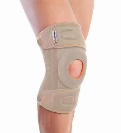 Ортез коленного сустава Orliman 6119 с пружинными ребрами жесткости, размер универсальный, бежевый  