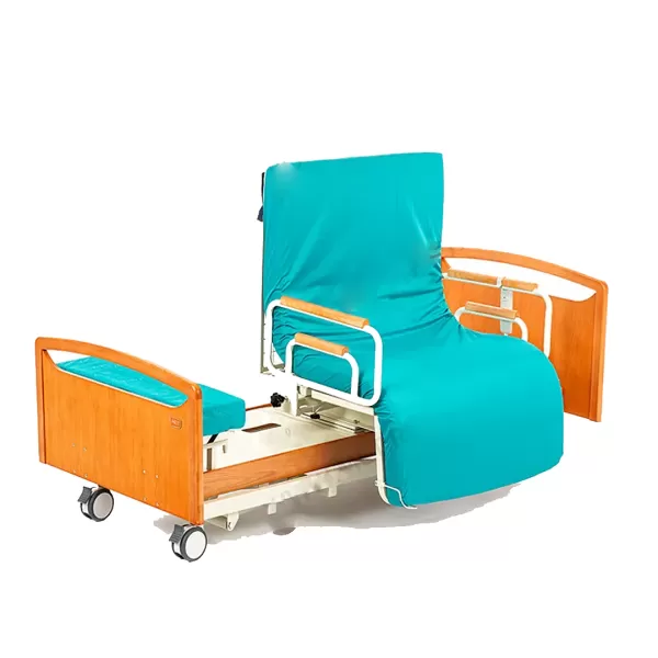 Кровать электрическая MET RAUND UP с матрасом, поворотное кардиокресло, регулировка высоты Кровать электрическая MET RAUND UP с матрасом, поворотное кардиокресло, регулировка высоты