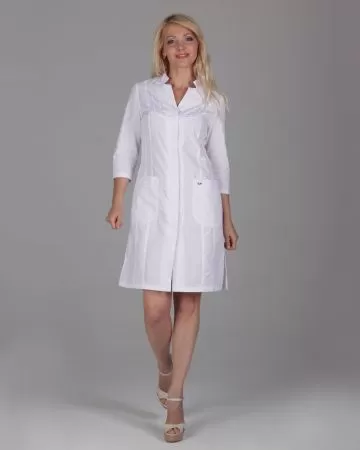 Халат медицинский женский "Доктор Стиль" Параллель лайт стрейч Халат медицинский женский "Доктор Стиль" Параллель лайт стрейч