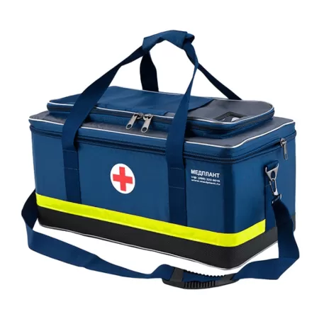 Укладка специализированная реанимационная МЕДПЛАНТ УМСП-02 по приказу № 1165н в сумке СР-03, артикул 1546