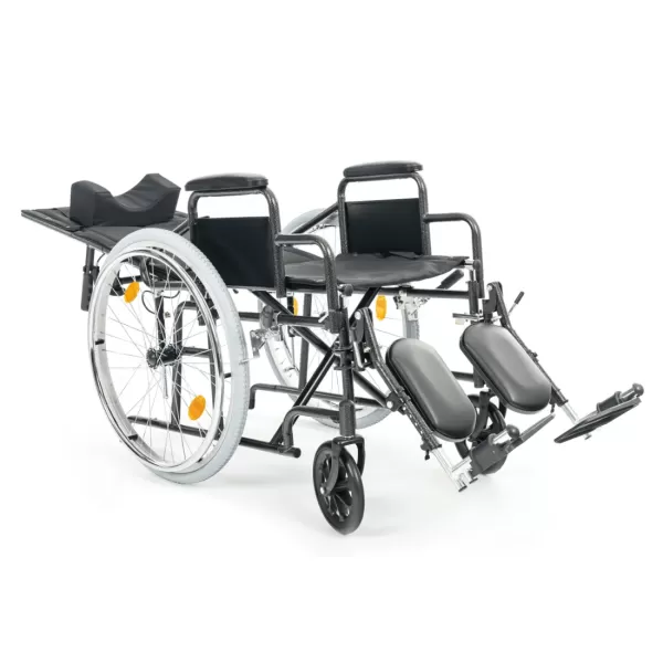 Кресло-коляска МЕТ PARTNER с регулировкой угла наклона спинки и подножек, ширина сиденья 45 см, колеса пневматические Кресло-коляска МЕТ PARTNER с регулировкой угла наклона спинки и подножек, ширина сиденья 45 см, колеса пневматические