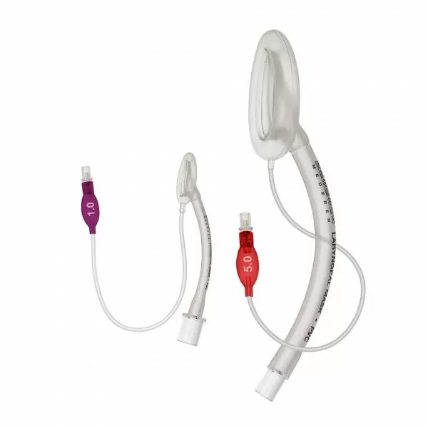 Маска ларингеальная ПВХ неармированная Mederen  Маска ларингеальная ПВХ неармированная Mederen