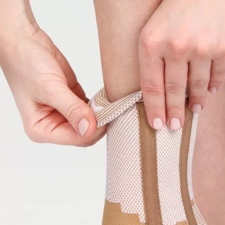 Бандаж на голеностопный сустав Экотен AS-E02 с ребрами жесткости 