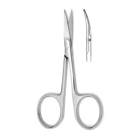 Ножницы остроконечные вертикально-изогнутые 100 мм Hilbro 10.0021.10