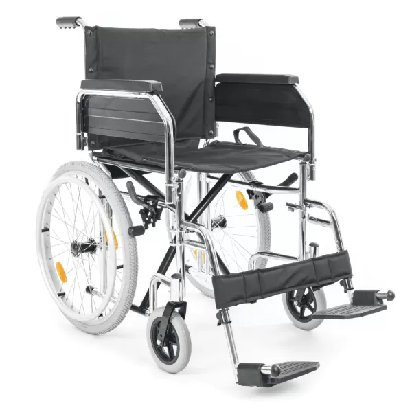 Кресло-коляска МЕТ TRANSIT 150 для узких проходов, ширина сиденья 48 см, колеса пневматические Кресло-коляска МЕТ TRANSIT 150 для узких проходов, ширина сиденья 48 см, колеса пневматические