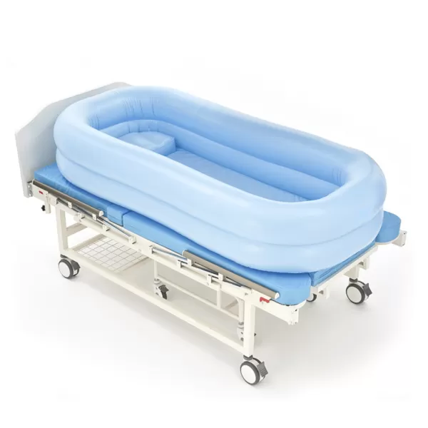 Ванна надувная МЕТ PURE, артикул 19213, для мытья лежачих больных, с компрессором для накачки Ванна надувная МЕТ PURE, артикул 19213, для мытья лежачих больных, с компрессором для накачки
