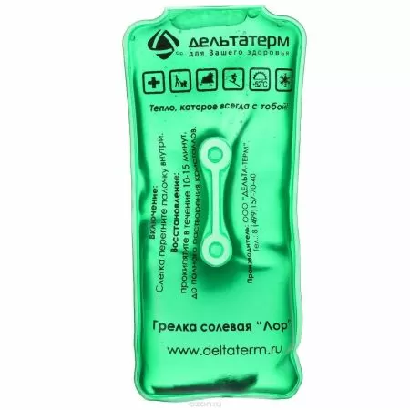 Грелка солевая Лор 15х7 см Грелка солевая Лор 15х7 см