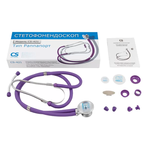 Стетофонендоскоп CS-421 раппапорт Стетофонендоскоп CS-421 раппапорт
