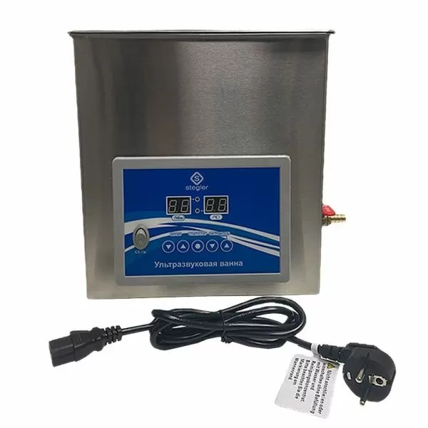 Ультразвуковая ванна (мойка) Stegler 5DT (5 л, 20-80 °C, 120 Вт)