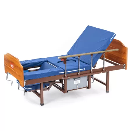 Кровать механическая MET TARYS, артикул 19563, без колес, кардиокресло, туалет