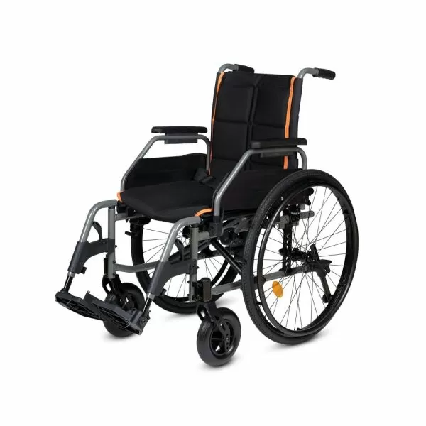 Кресло-коляска для инвалидов Армед 5000 ширина сидения 43см с регулировкой высоты сиденья и подлокотников, быстросъемными колесами и антиопрокидывателями Кресло-коляска для инвалидов Армед 5000 ширина сидения 43см с регулировкой высоты сиденья и подлокотников, быстросъемными колесами и антиопрокидывателями