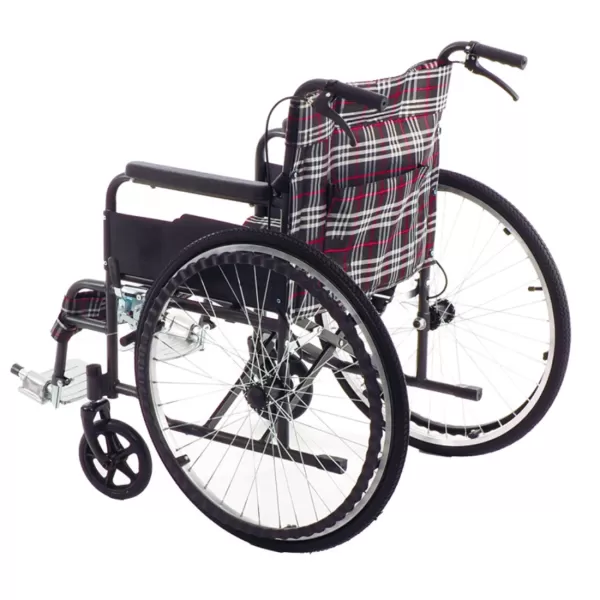 Кресло-коляска MET STADIK 300, артикул 20467, легкая, ширина сиденья 46 см, колеса пневматические Кресло-коляска MET STADIK 300, артикул 20467, легкая, ширина сиденья 46 см, колеса пневматические