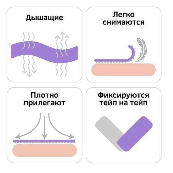 Кинезио тейп для лица BBalance Super Soft 5см*5м хлопок  Кинезио тейп для лица BBalance Super Soft 5см*5м хлопок