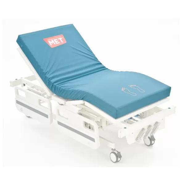 Матрас медицинский MET 7 ZONE c семизональным распределением веса, в чехле из мембранного материала, размер 1950х870х120мм Матрас медицинский MET 7 ZONE c семизональным распределением веса, в чехле из мембранного материала, размер 1950х870х120мм