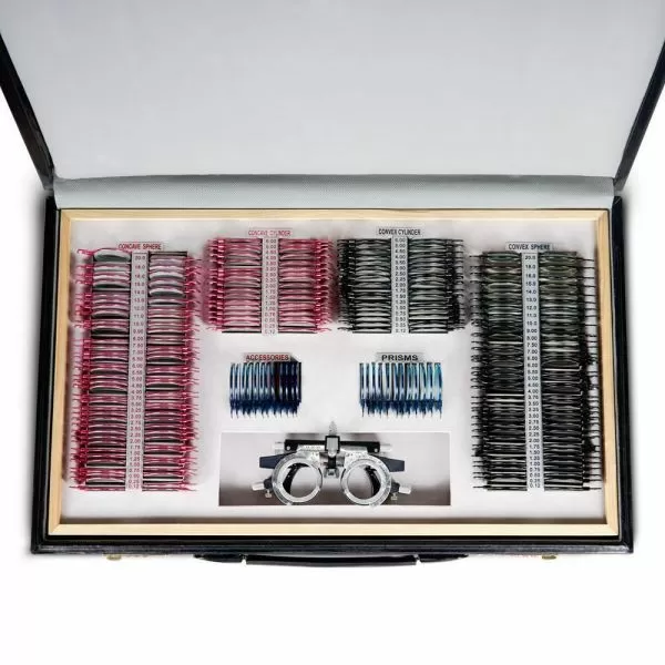 Набор на 232 пробных очковых линз Армед в металлической обойме с оправой с поверкой 