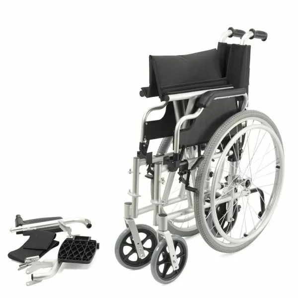 Кресло-коляска Barry A8, ширина сиденья 46см, колеса пневматические Кресло-коляска Barry A8, ширина сиденья 46см, колеса пневматические