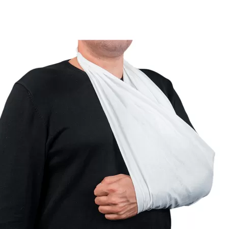 Повязка косыночная универсальная МЕДПЛАНТ ПКу-01, цвет белый, упаковка ZIP LOCK, артикул 1269