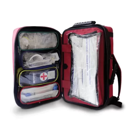 Набор реанимационный для оказания скорой медицинской помощи МЕДПЛАНТ НРСП-02 по приказу № 1165н в рюкзаке РМУ-04, артикул 1058