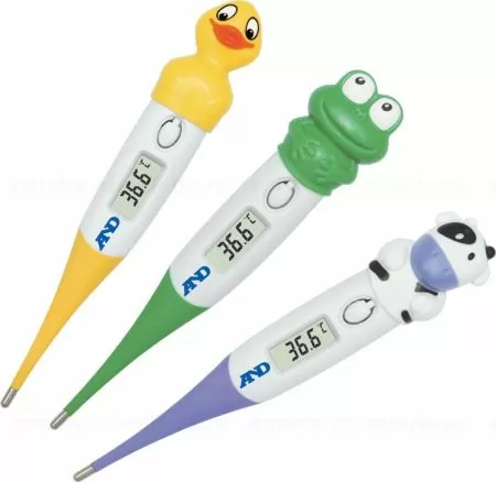 Термометр DT-624 AND детский гибкий съемн. насадка Термометр DT-624 AND детский гибкий съемн. насадка