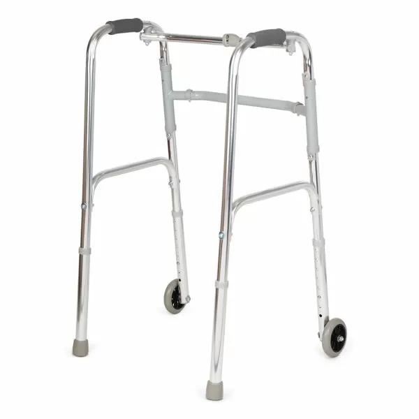 Ходунки одноуровневые двухколесные Армед KR912L шагающие с повышенной грузоподъемностью до 120 кг