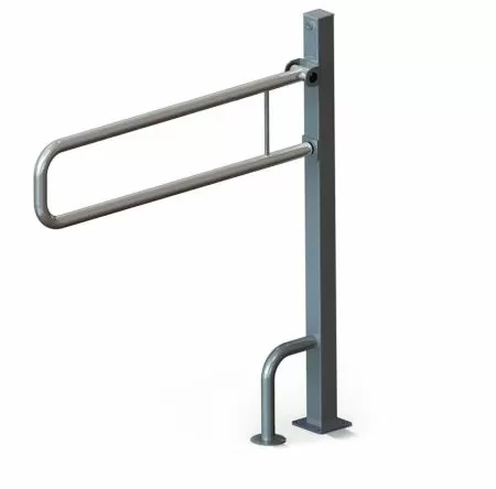 Поручень для инвалидов откидной отдельно стоящий ПО-06.05.915.100.970.Н Поручень для инвалидов откидной отдельно стоящий ПО-06.05.915.100.970.Н