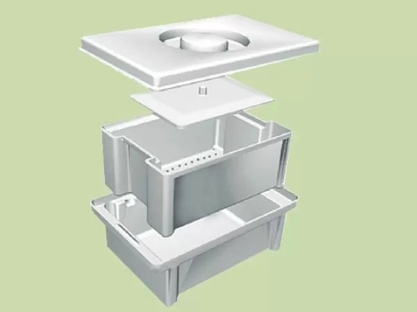 ЕДПО-1-02-2 контейнер для дезинфекции и обработки медицинских изделий