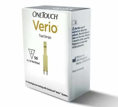 Тест-полоски OneTouch Verio №50 Тест-полоски OneTouch Verio №50