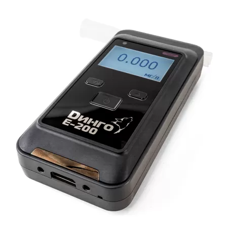 Алкотестер профессиональный Динго E-200 (В) с принтером и Bluetooth