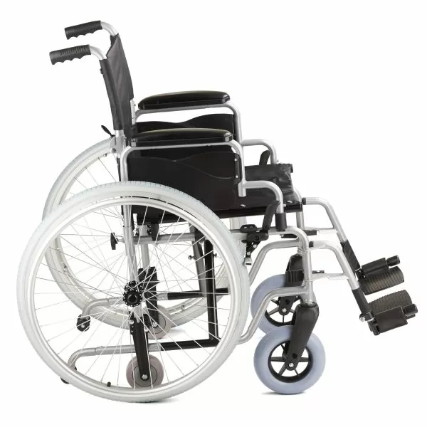 Кресло-коляска для инвалидов Армед H001-1 ширина сидения 45,5см литые колеса с облегченной рамой, быстросъемными задними колесами и антиопрокидывателями Кресло-коляска для инвалидов Армед H001-1 ширина сидения 45,5см литые колеса с облегченной рамой, быстросъемными задними колесами и антиопрокидывателями