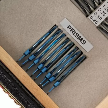 Набор на 158 пробных очковых линз Армед в металлической обойме с оправой с поверкой 