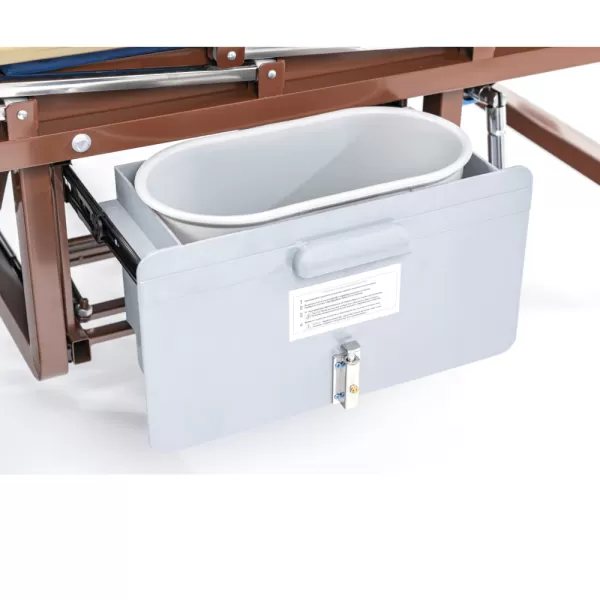 Кровать механическая MET TARYS, артикул 19563, без колес, кардиокресло, туалет Кровать механическая MET TARYS, артикул 19563, без колес, кардиокресло, туалет