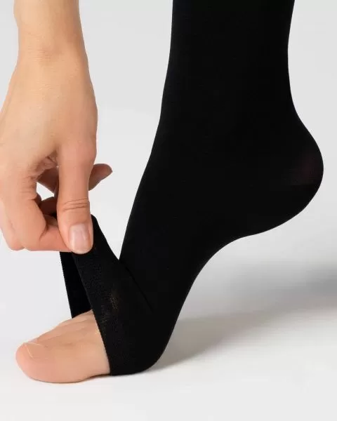 Гольфы компрессионные OFA BAMBERG Classic унисекс с открытым носком 2 класс компрессии цвет черный  Гольфы компрессионные OFA BAMBERG Classic унисекс с открытым носком 2 класс компрессии цвет черный