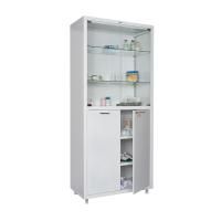 Шкаф медицинский Hilfe МД 2 1780/SG дверцы стекло/металл