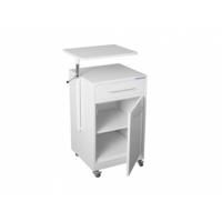 Тумба медицинская металлическая Белмедматериалы ТО1 (с поворотным столиком)