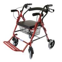 Ходунки-каталка "Titan Deutschland Gmbh" на четырех колесах с подножкой LY-582, серия "Optimal-Kappa