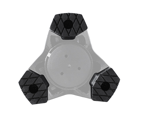 Насадка для тростей трехопорная 10018 (U) (16мм/19мм)