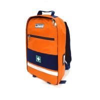 Набор первой помощи НПП МЕДПЛАНТ расширенный исполнение 2 в рюкзаке Волонтер-4, цвет оранжевый, артикул 1523