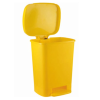 Контейнер с педалью для сбора и хранения медицинских отходов многоразовый МК-05 20.D.7.B.76 (30л) желтый