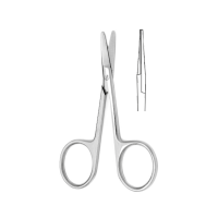 Ножницы тупоконечные прямые 100 мм Hilbro 10.0016.10