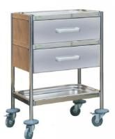 Столик манипуляционный с выдвижными ящиками из нержавеющей стали Э-147/2-СП