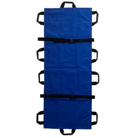 Носилки мягкие DDJ-8A с ремнями, размер 185х68см, синие