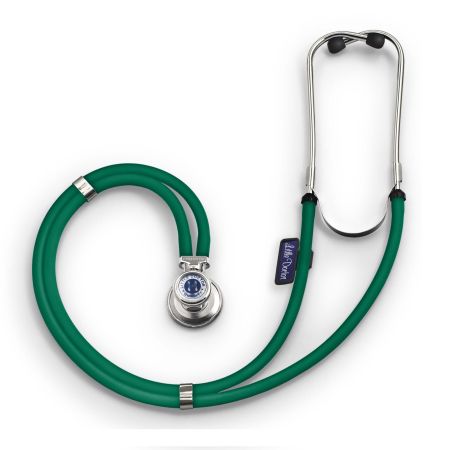 Стетофонендоскоп Little Doctor LD Special с дополнительными насадками, длина трубок 72см (Зелёный)